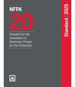 nfpa-20 standard for the installation of stationary pumps 2025