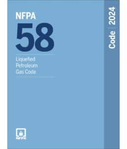 nfpa 58 code 24 liquefied petroleum gas